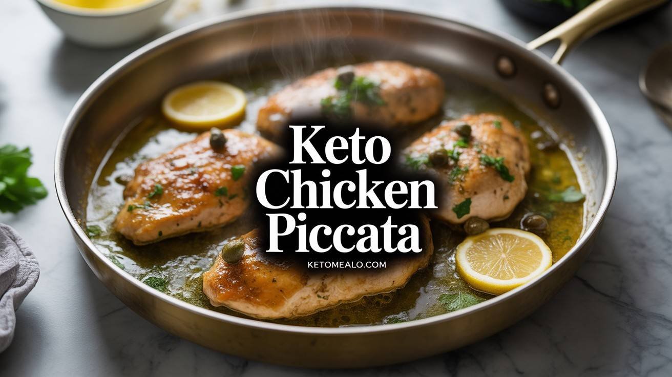 Keto Chicken Piccata