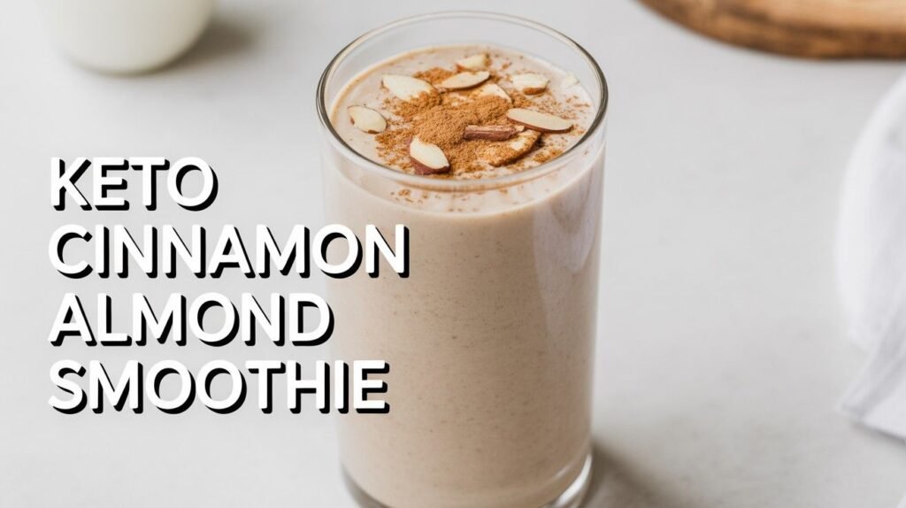 Keto Cinnamon Almond Smoothie