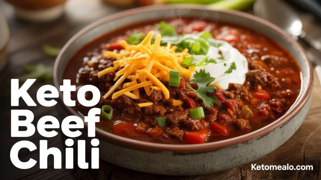 Keto Beef Chili