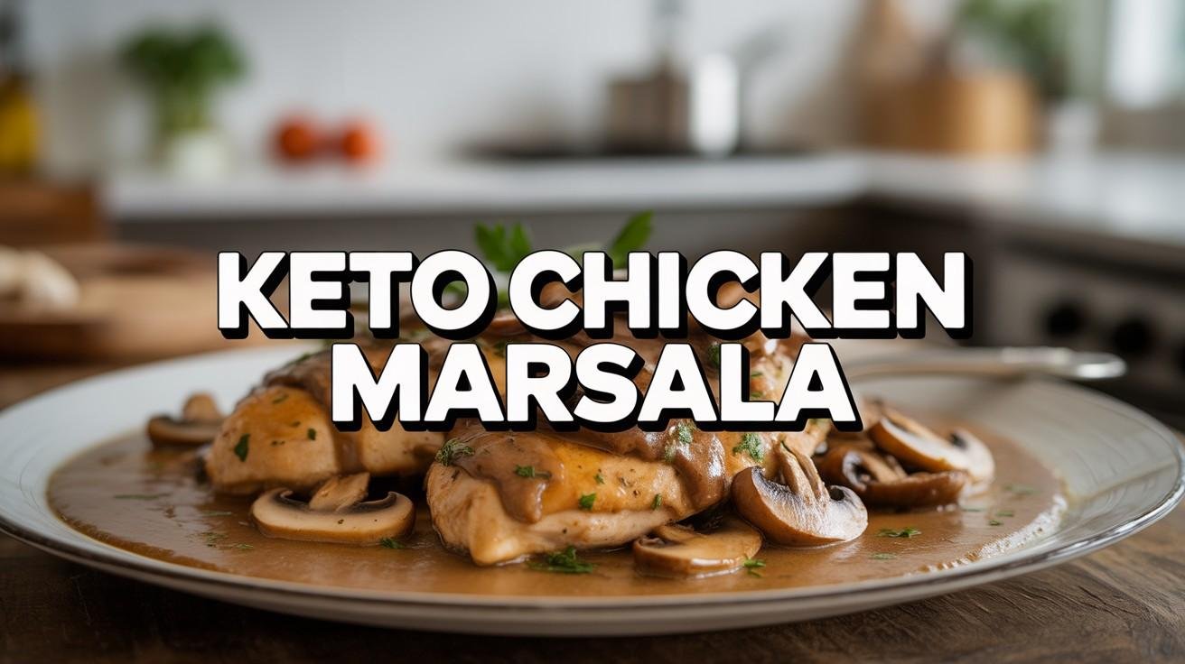 Keto Chicken Marsala