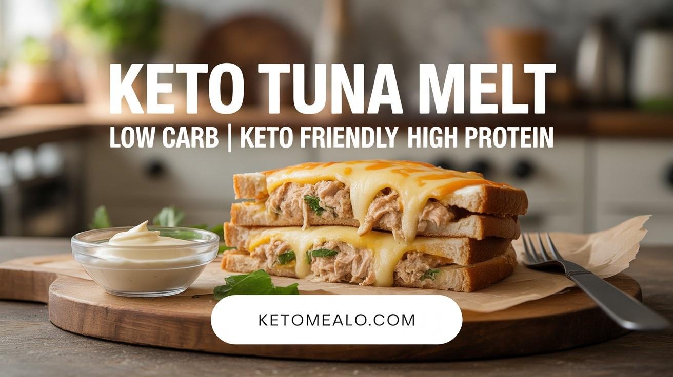 Keto Tuna Melt (Low Carb)