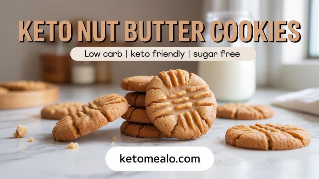 Keto Nut Butter Cookies
