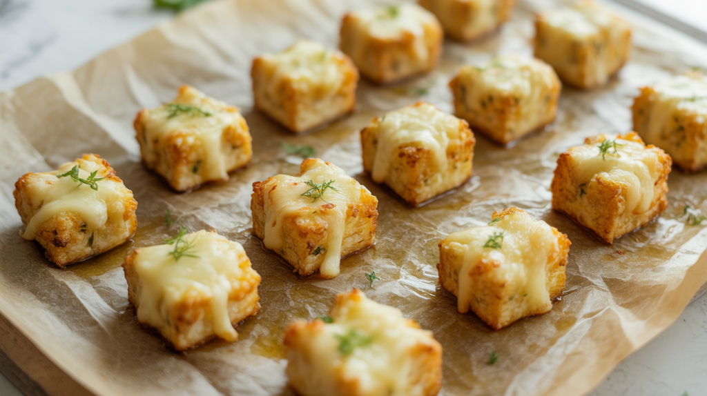 Keto Cauliflower Cheese Bites