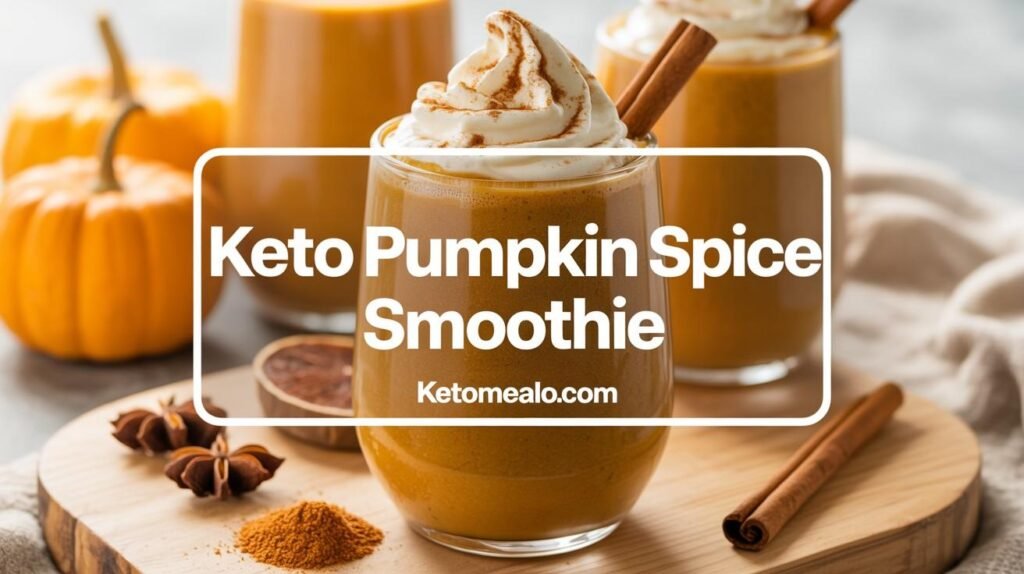 Keto Pumpkin Spice Smoothie