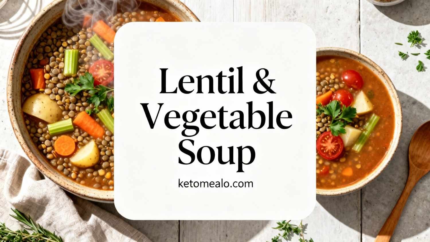 Lentil & Vegetable Soup