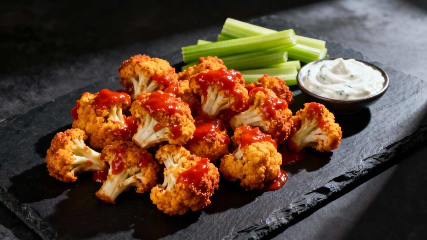 Keto Buffalo Cauliflower Bites