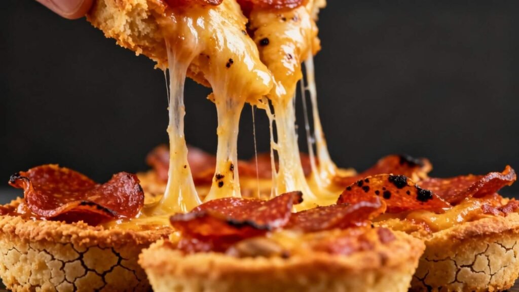 Keto Pepperoni Pizza Bites