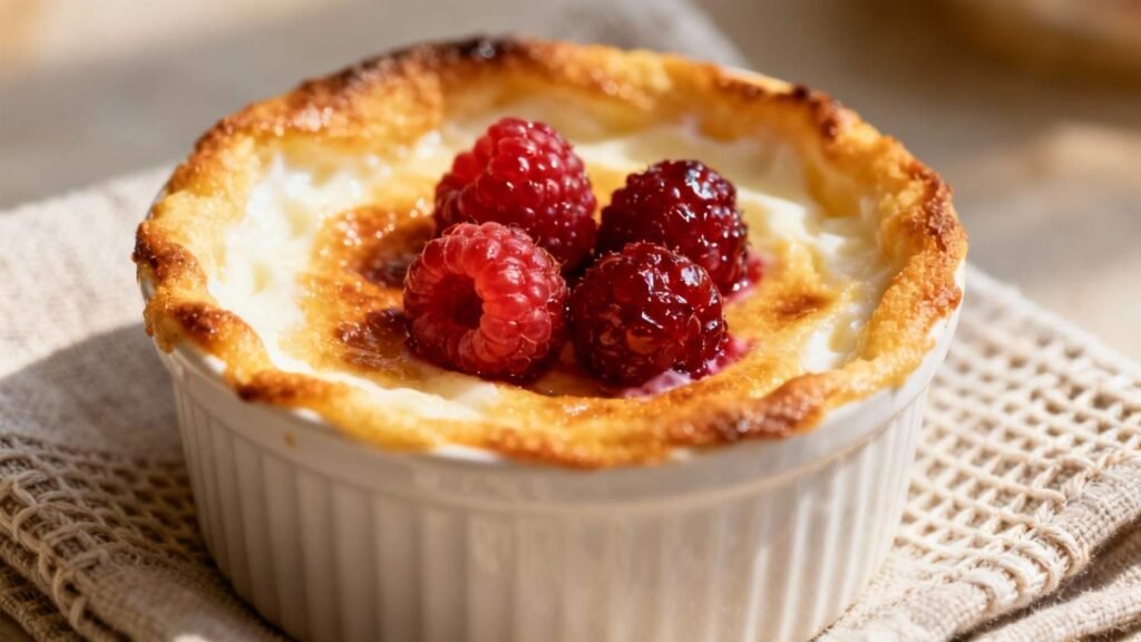 4. Berry Baked Yogurt