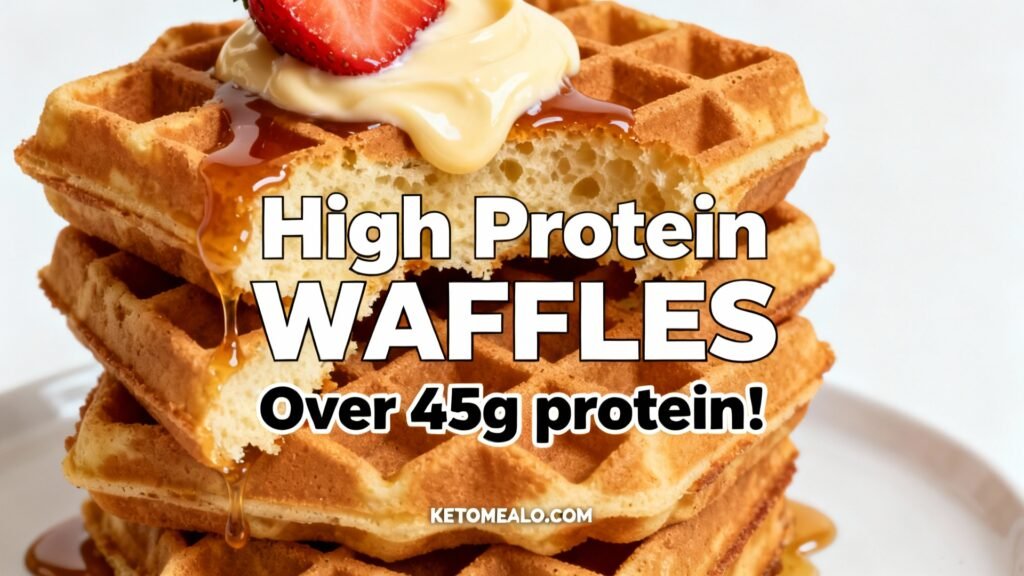 Easy Healthy Protein Waffles Recipe