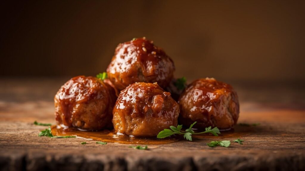 Lean Baked Turkey Meatballs