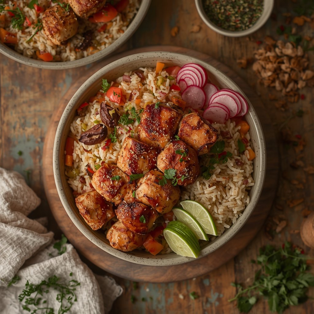 12. Chicken Shawarma Bowls