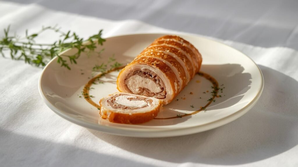 Herb-Stuffed Turkey Roulade