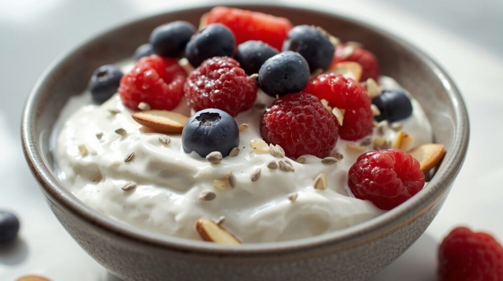 Greek Yogurt & Berry Fiber Bowl