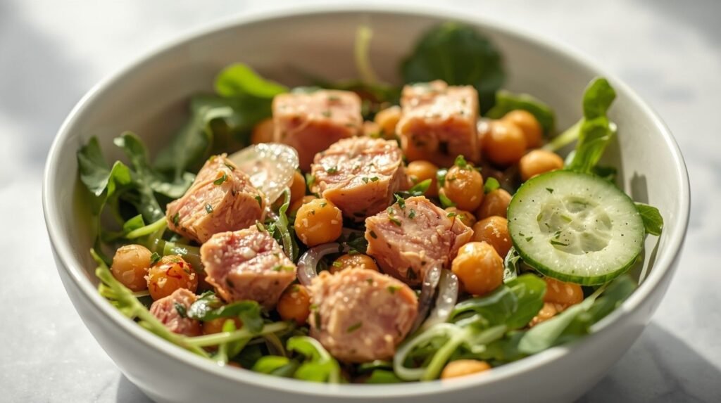 Tuna & Chickpea Protein Salad