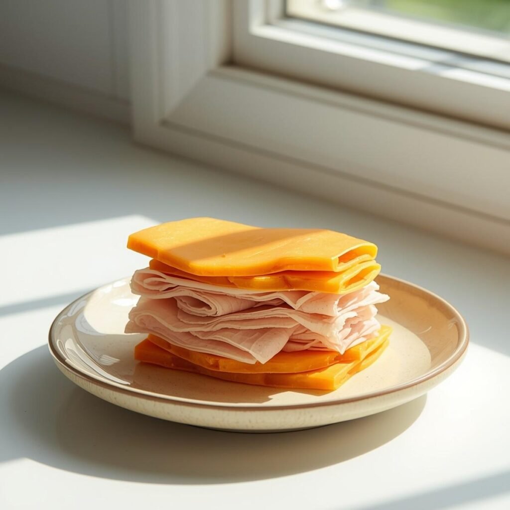 Cheese & Turkey Stackers