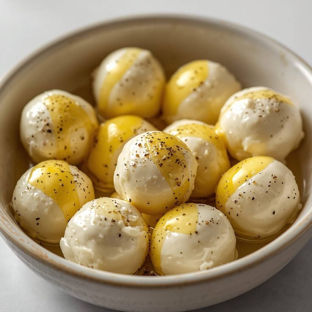 Mozzarella Pepper Oil Snack