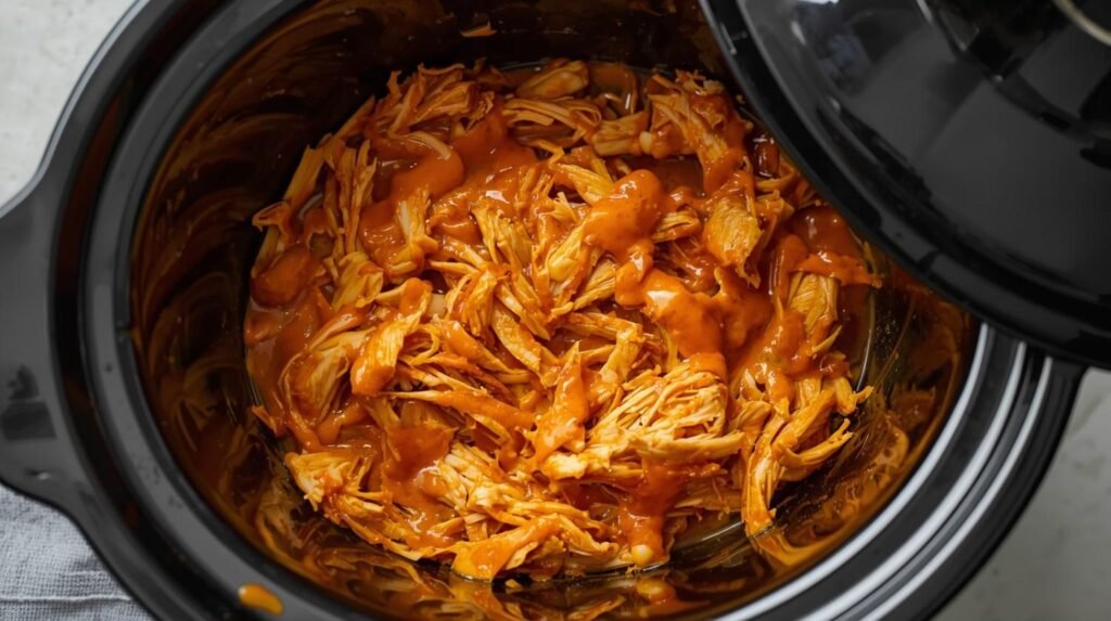 Crockpot Buffalo Chicken