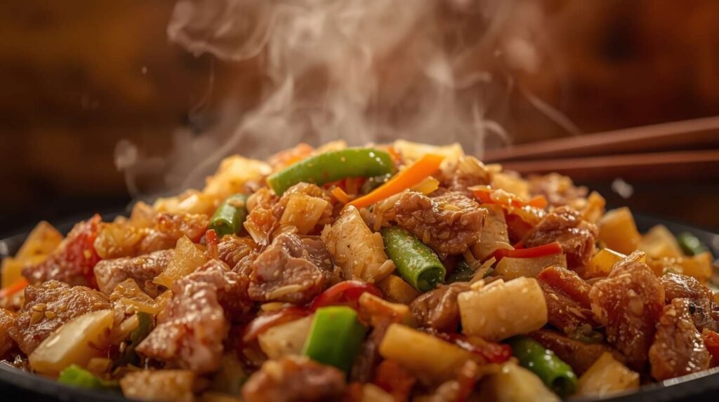 Chicken & Cabbage Stir-Fry