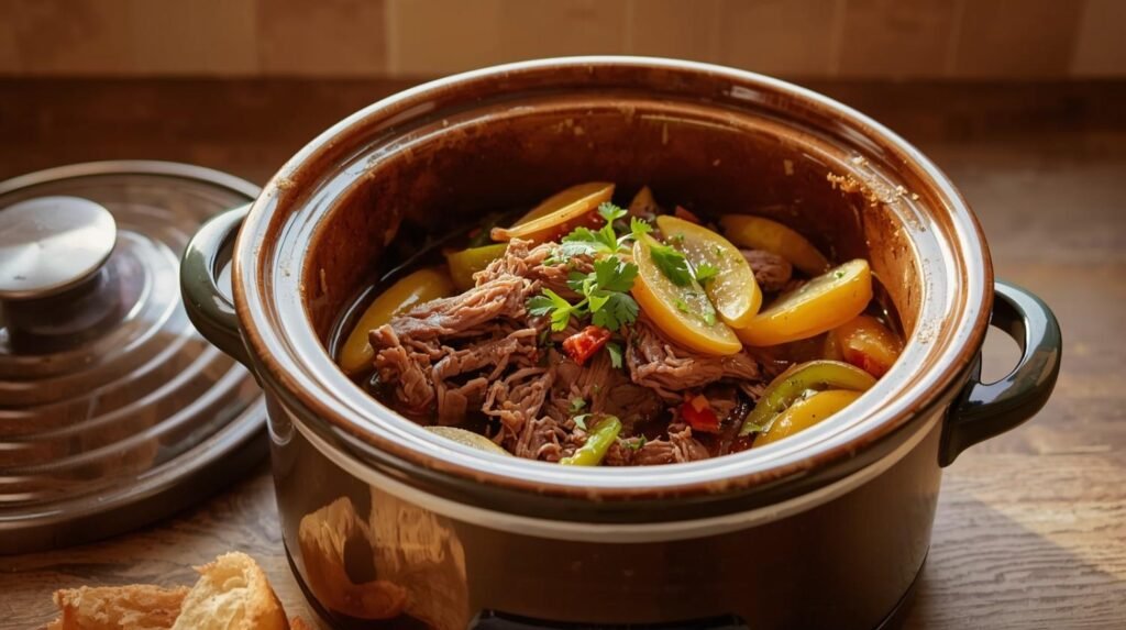 Crockpot Mississippi Pot Roast