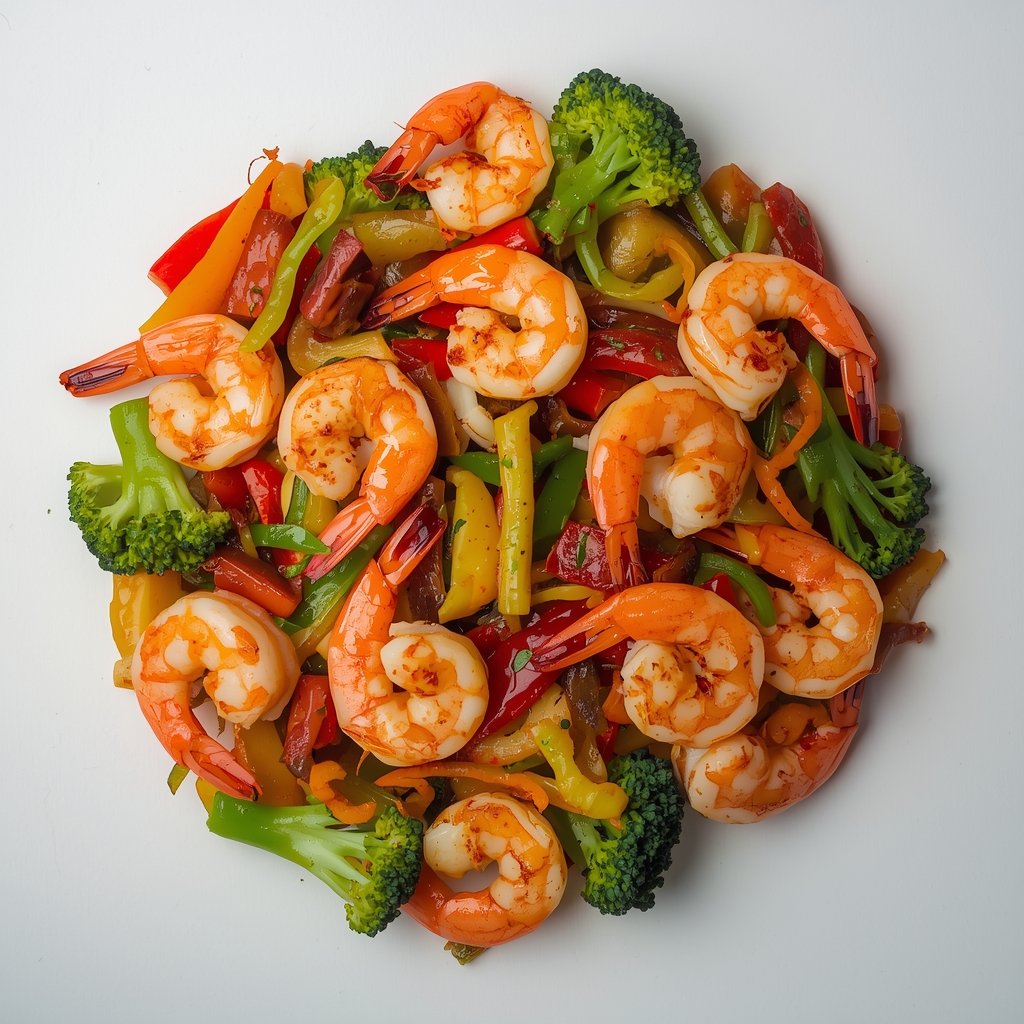 13. High Protein Shrimp Stir-Fry