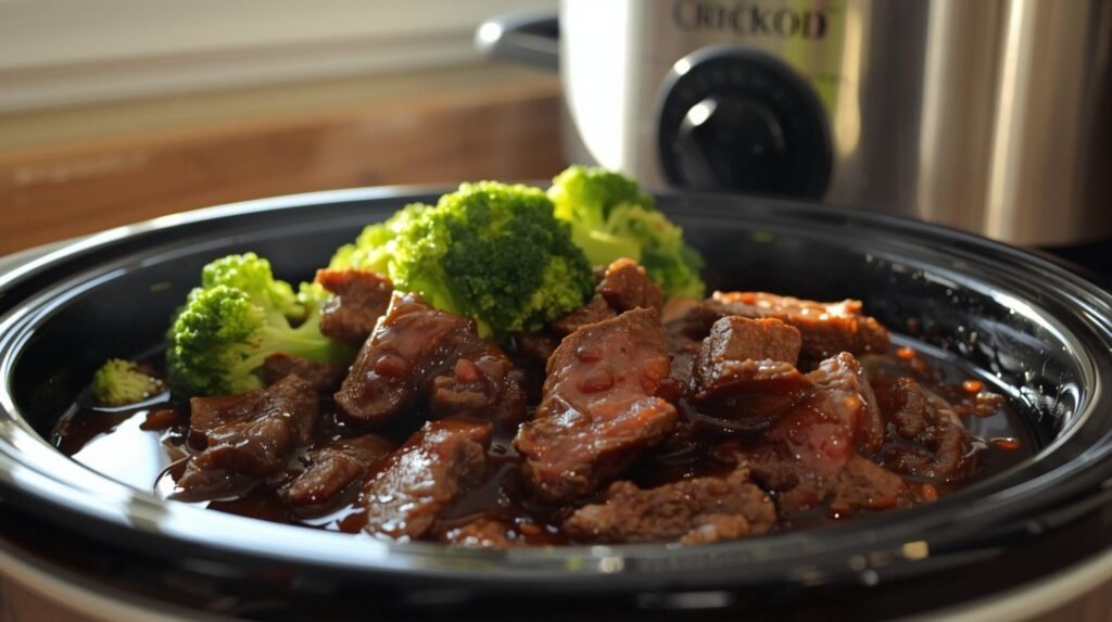 Crockpot Beef and Broccoli