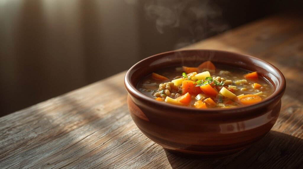 Lentil & Vegetable Fiber Soup
