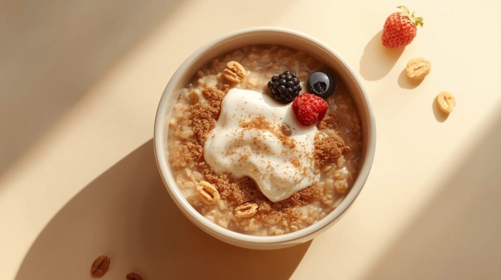 Oatmeal & Yogurt Protein Bowl