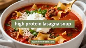 High-Protein Lasagna Soup