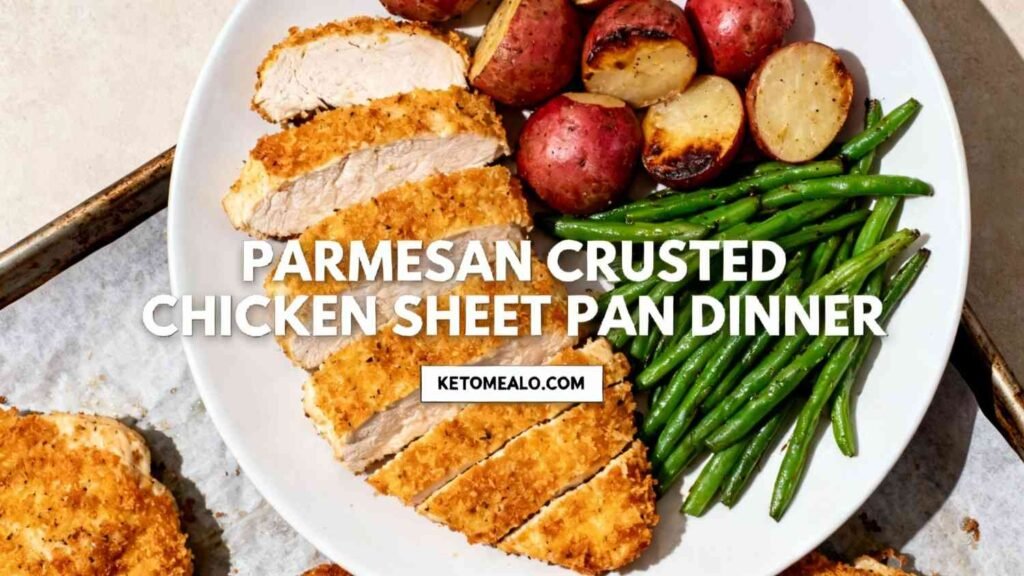 Parmesan-Crusted Sheet Pan Chicken