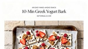 10-Minute Greek Yogurt Bar