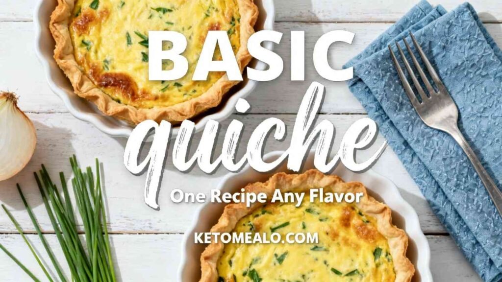 Keto Basic Quiche Recipe