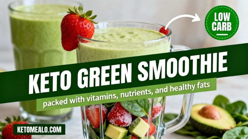 Keto Green Chia Seed Smoothie