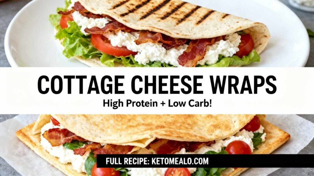 Cottage Cheese Wraps