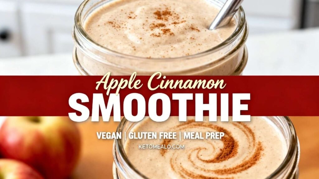 Keto Apple Cinnamon Smoothie