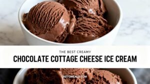 Creamy Chocolate Cottage Cheese Ice Cream