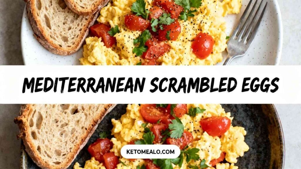 https://www.easycheesyvegetarian.com/mediterranean-scrambled-eggs/