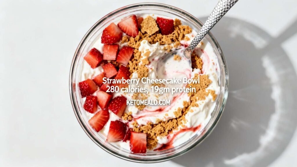 Strawberry Cheesecake Bowl