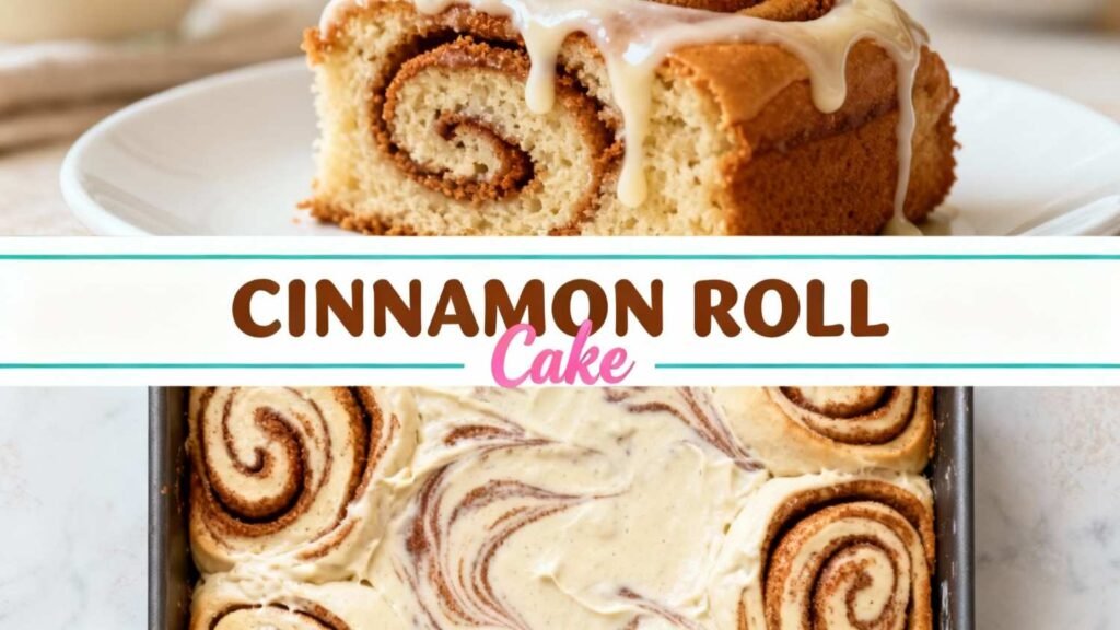 Keto Cinnamon Roll Cake
