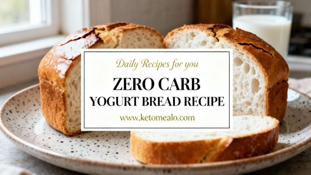Zero Carb Yogurt Bread