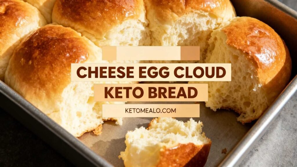Cheese Egg Cloud Keto Bread