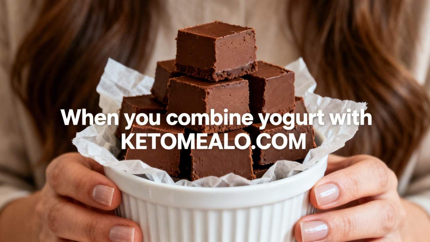 2-Ingredient Healthy Fudge