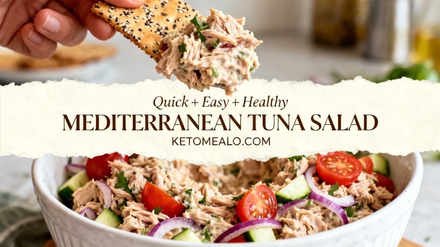 Mediterranean Tuna Salad