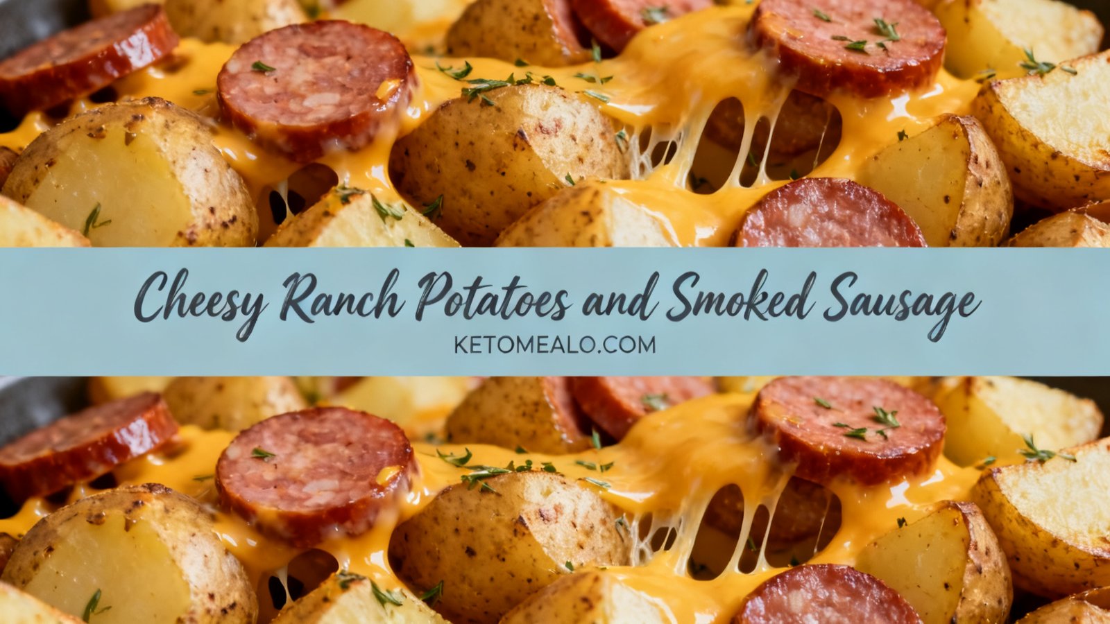 Keto Cheesy Ranch Potatoes