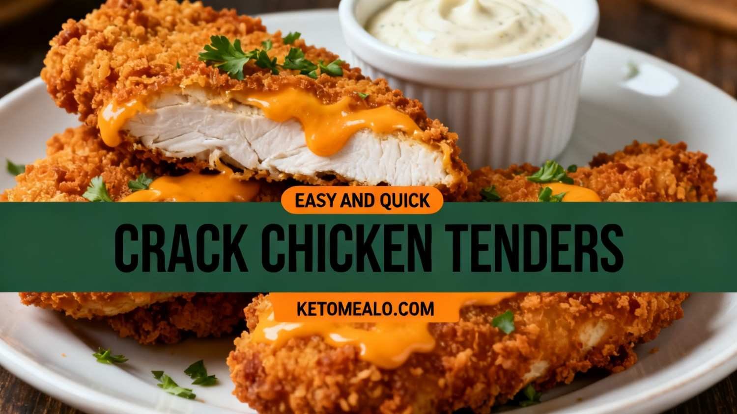 Keto Crack Chicken Tenders