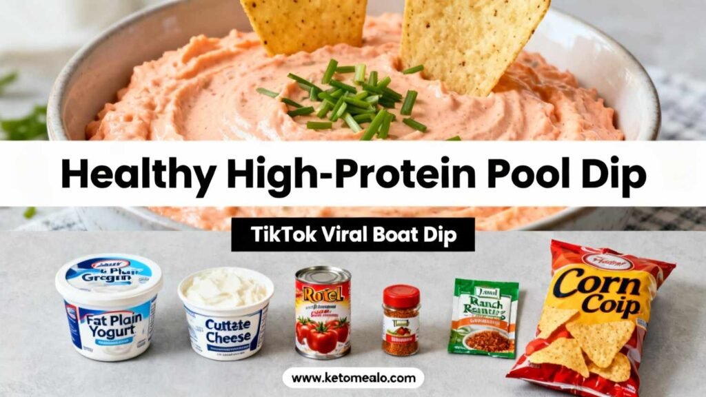 Healthy High-Protein Pool Dip